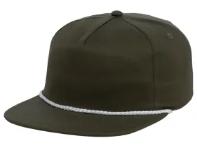 Crowns by Lids Fairway Golfer Hat - Olive Crowns by Lids Fairway Golfer Hat - Olive