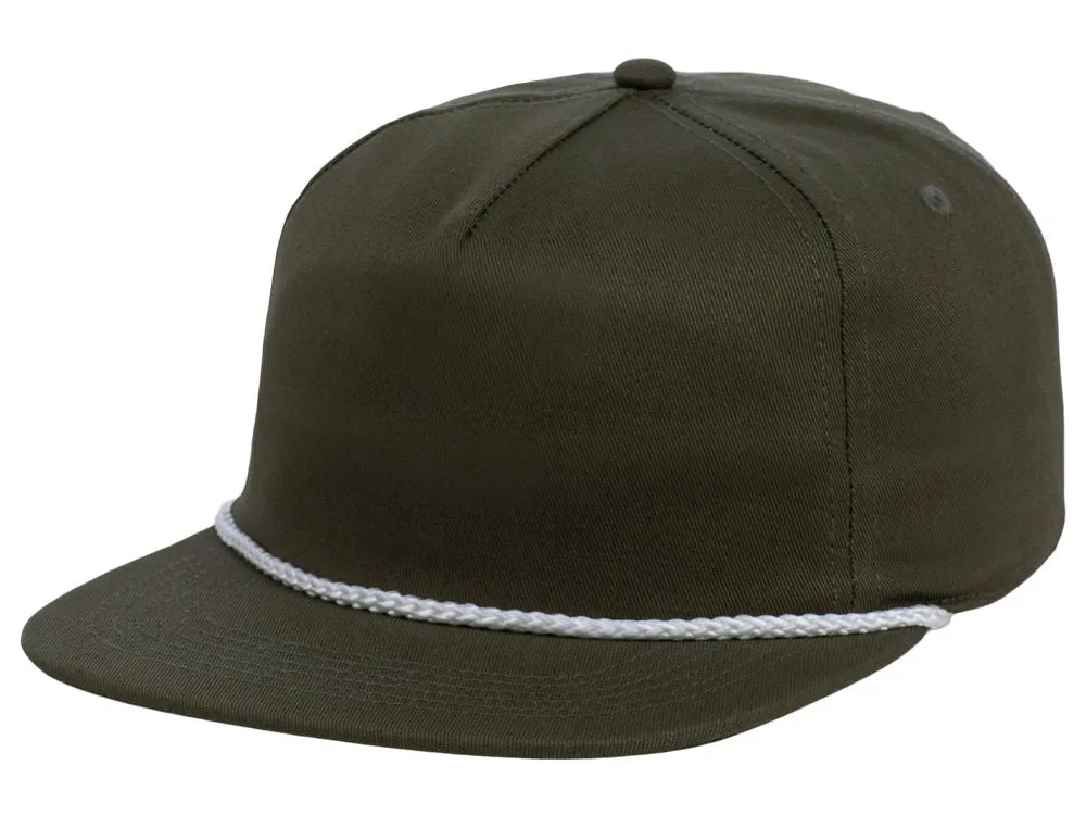 Crowns by Lids Fairway Golfer Hat - Olive