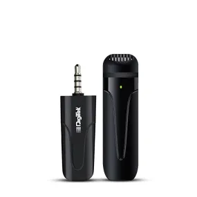 Digitek (DWM-005) Wireless Microphone with Aux Connector, Compatible for Noise Cancellation Mic Suitable Digitek (DWM-005) Wireless Microphone with Aux Connector, Compatible for Noise Cancellation Mic Suitable