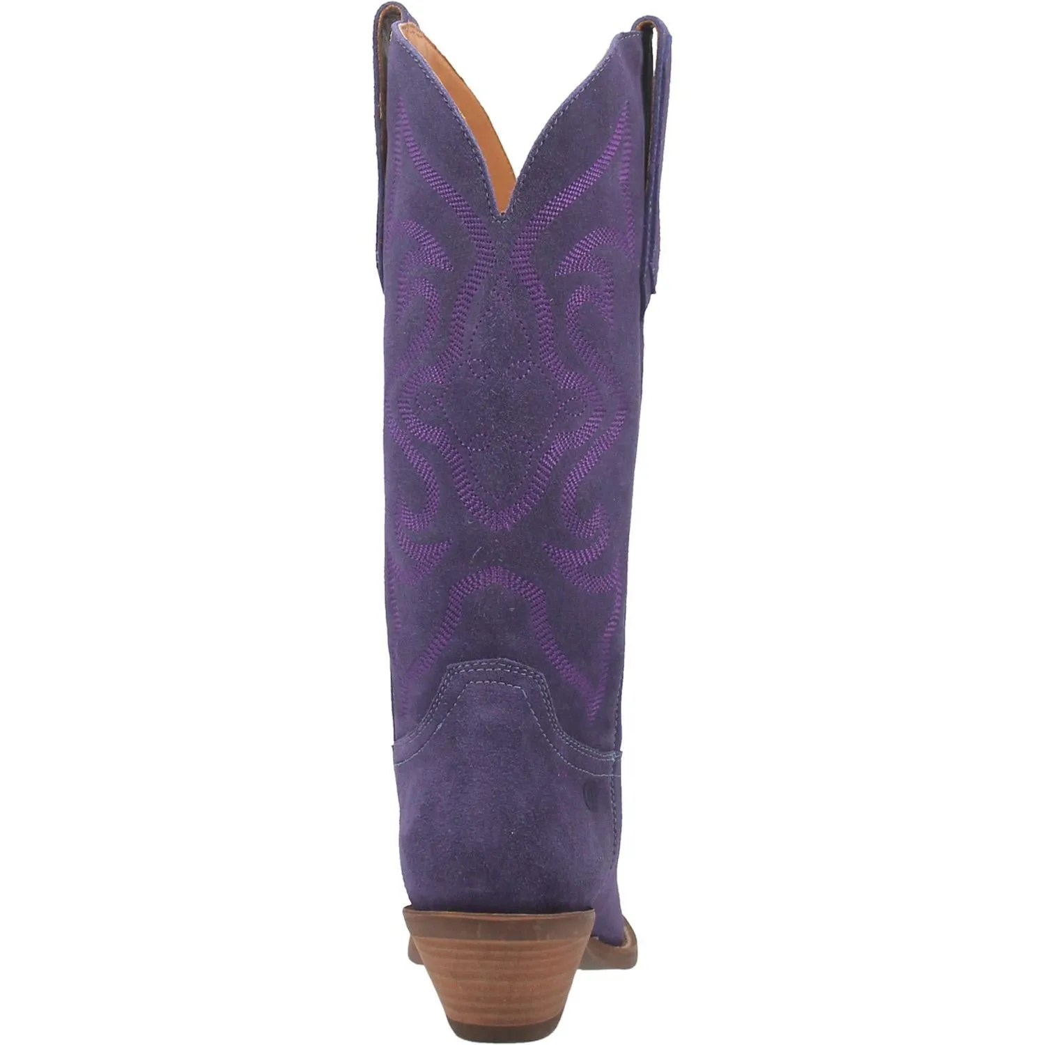 *DISCONTINUED* Dingo | Out West Suede Cowboy Boots in Plum Purple | Last Chance Size 8.5