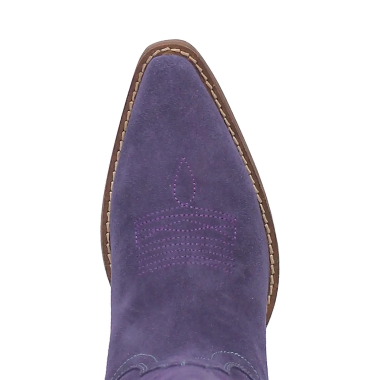 *DISCONTINUED* Dingo | Out West Suede Cowboy Boots in Plum Purple | Last Chance Size 8.5