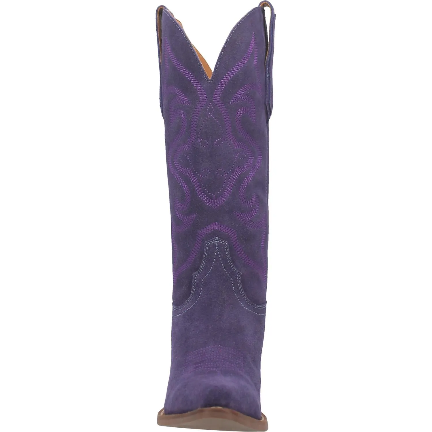 *DISCONTINUED* Dingo | Out West Suede Cowboy Boots in Plum Purple | Last Chance Size 8.5