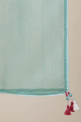 Dusty Blue Doria Dupatta Dusty Blue Doria Dupatta