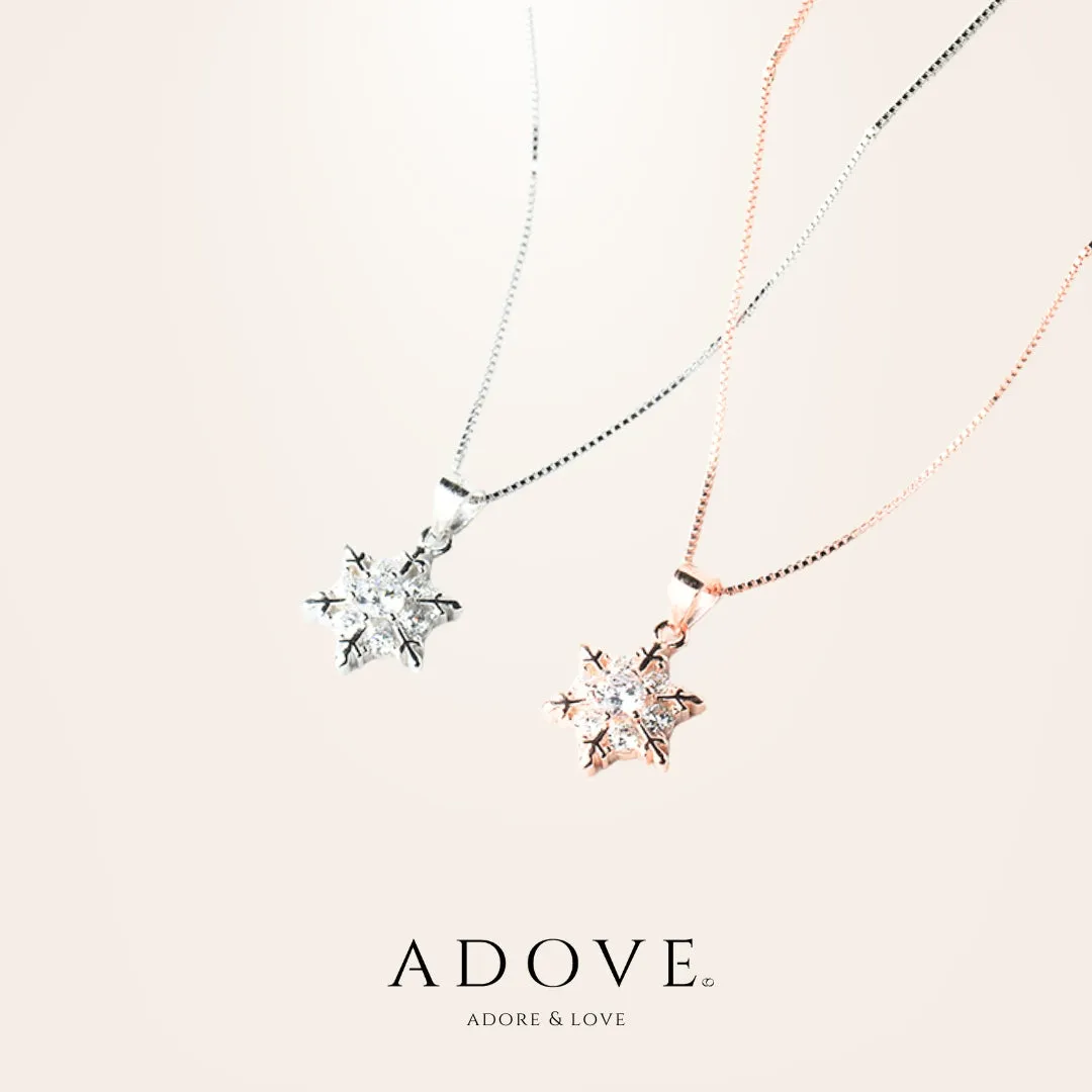 Eira Snow Flake Necklace