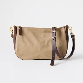 Field Tan Canvas Crossbody Bag Field Tan Canvas Crossbody Bag