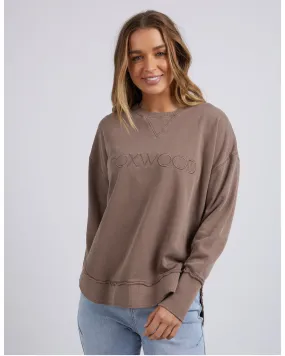 Foxwood Simplified Crew - Chocolate Brown Foxwood Simplified Crew - Chocolate Brown