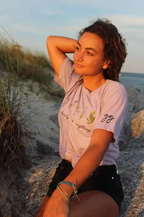 Gabbie Gonzalez 'See Beauty' Purple Shirt Gabbie Gonzalez 'See Beauty' Purple Shirt