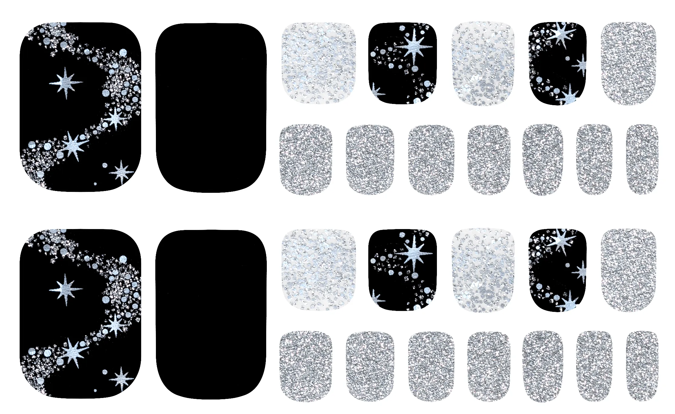 Galaxia (Holo Pedicure)