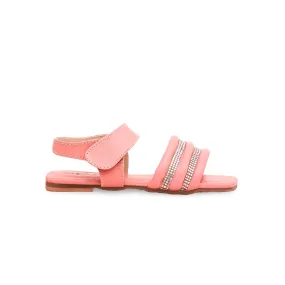 Girls Pink Formal Sandal KD7924 Girls Pink Formal Sandal KD7924