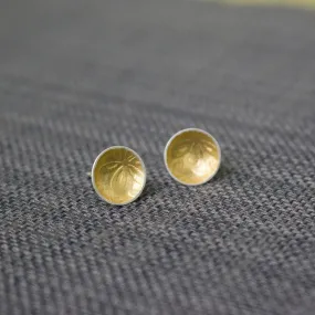 Golden Flora Cup Stud Earrings Golden Flora Cup Stud Earrings