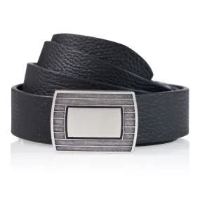 Grain Calf Slide Buckle Belt Grain Calf Slide Buckle Belt