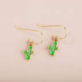 Green Cactus Earrings Green Cactus Earrings