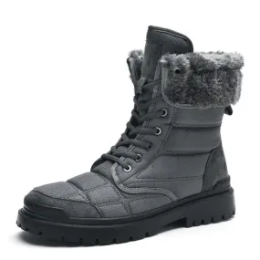 Groovywish Hiking Winter Boots For Men 2-in-1 Waterproof Orthopedic Shoes Groovywish Hiking Winter Boots For Men 2-in-1 Waterproof Orthopedic Shoes