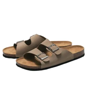 Groovywish Suede Orthopedic Sandals For Men Arch Support Slides Groovywish Suede Orthopedic Sandals For Men Arch Support Slides