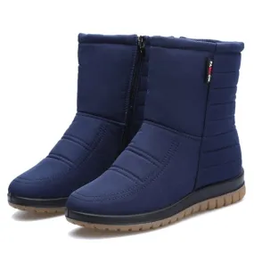Groovywish Women Orthopedic Boots Waterproof Fur Ankle Shoes Groovywish Women Orthopedic Boots Waterproof Fur Ankle Shoes