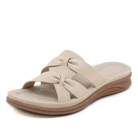 GroovyWish Women Orthopedic Sandals Bow-knot EVA Summer Ladies Beach Slides GroovyWish Women Orthopedic Sandals Bow-knot EVA Summer Ladies Beach Slides