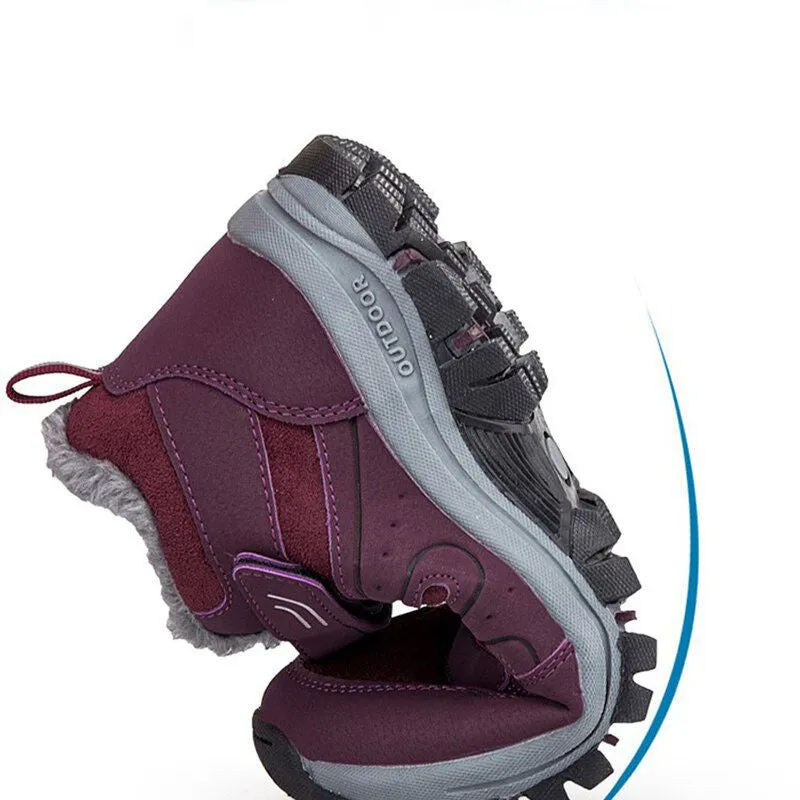 Groovywish Women Shoes Fur Anti-slip Orthopedic Snow Boots