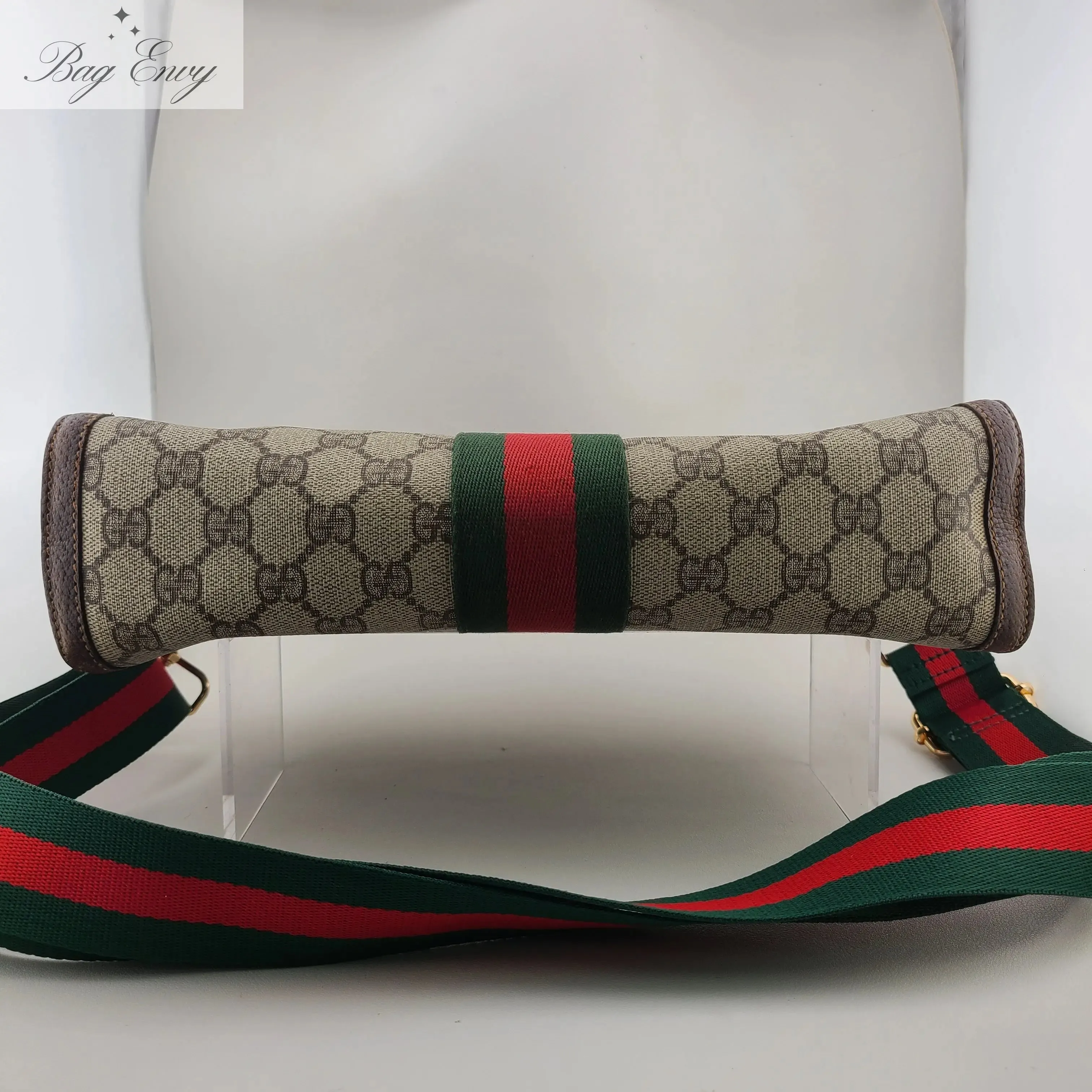 GUCCI Large Ophidia Clutch with Unbranded Strap