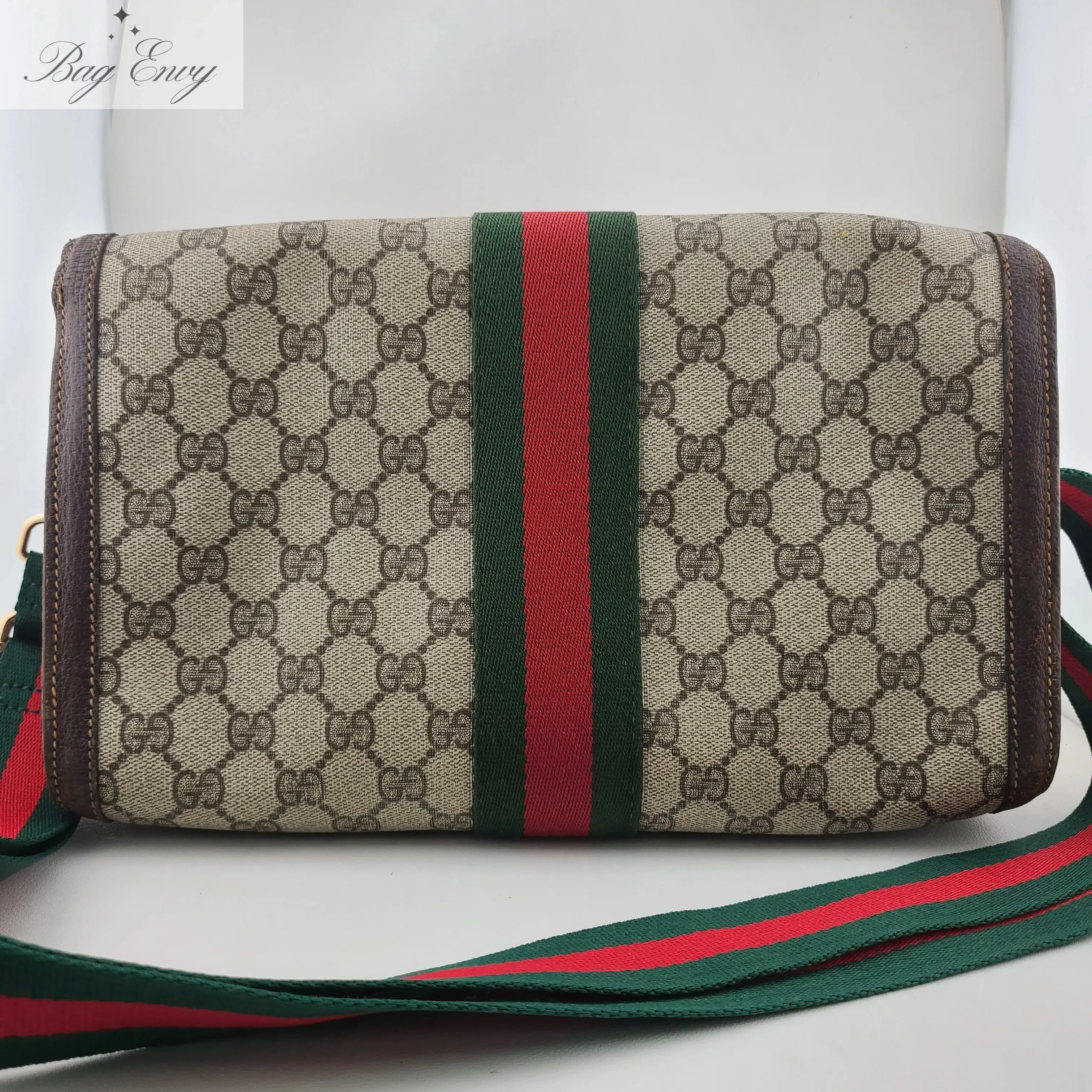 GUCCI Large Ophidia Clutch with Unbranded Strap