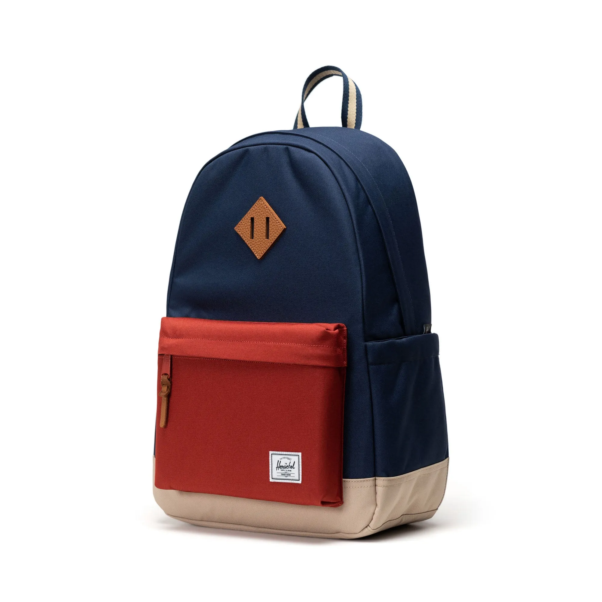 HERSCHEL SUPPLY - Accessories - Heritage™  Backpack - Black iris/Red Ochre/Twill