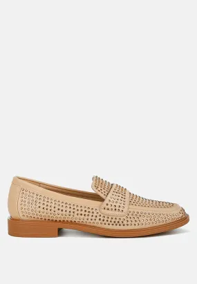 Hobbs Rhinestones Embellished Loafers Hobbs Rhinestones Embellished Loafers