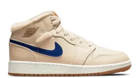 JORDAN 1 MID FLEECE PEARL WHITE (GS) JORDAN 1 MID FLEECE PEARL WHITE (GS)