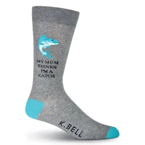 K Bell Mens I'm A Catch Sock K Bell Mens I'm A Catch Sock