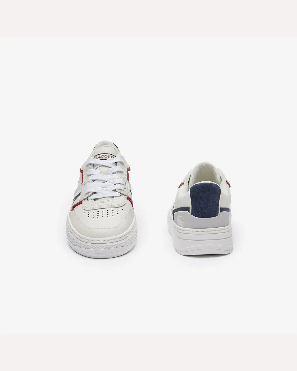 Lacoste L001 Sneaker - White/Navy/Red