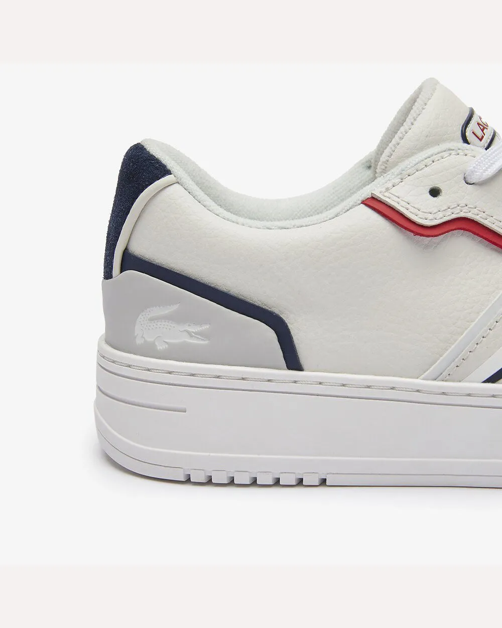 Lacoste L001 Sneaker - White/Navy/Red