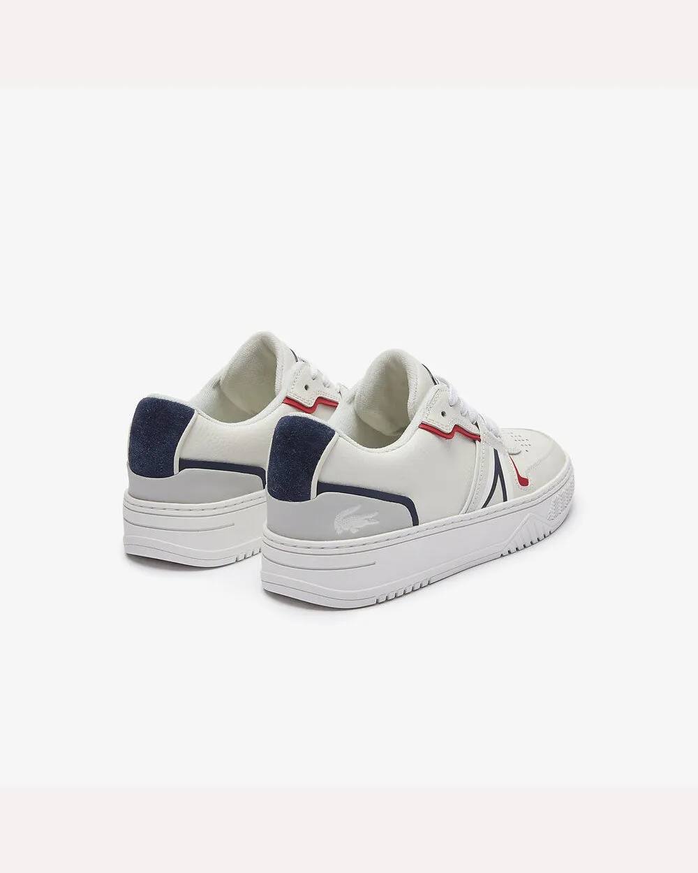 Lacoste L001 Sneaker - White/Navy/Red