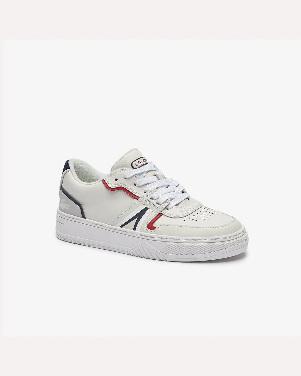 Lacoste L001 Sneaker - White/Navy/Red