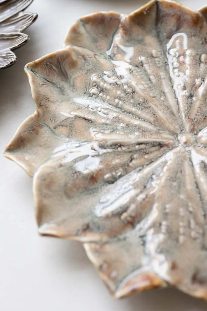 Large Lotus Flower Trinket Dish