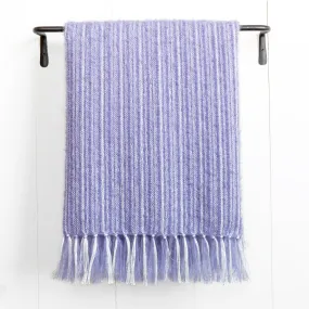 Larkspur Handwoven Mohair & Silk Throw Larkspur Handwoven Mohair & Silk Throw