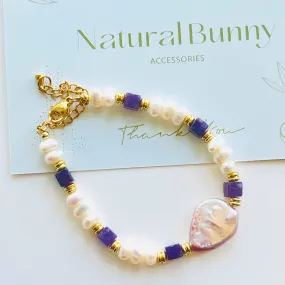 Lavender Freshwater Pearl Bracelet Lavender Freshwater Pearl Bracelet