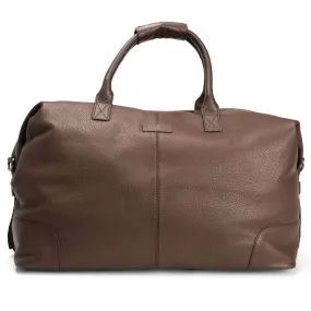 Leather Weekend Bag Brown Leather Weekend Bag Brown