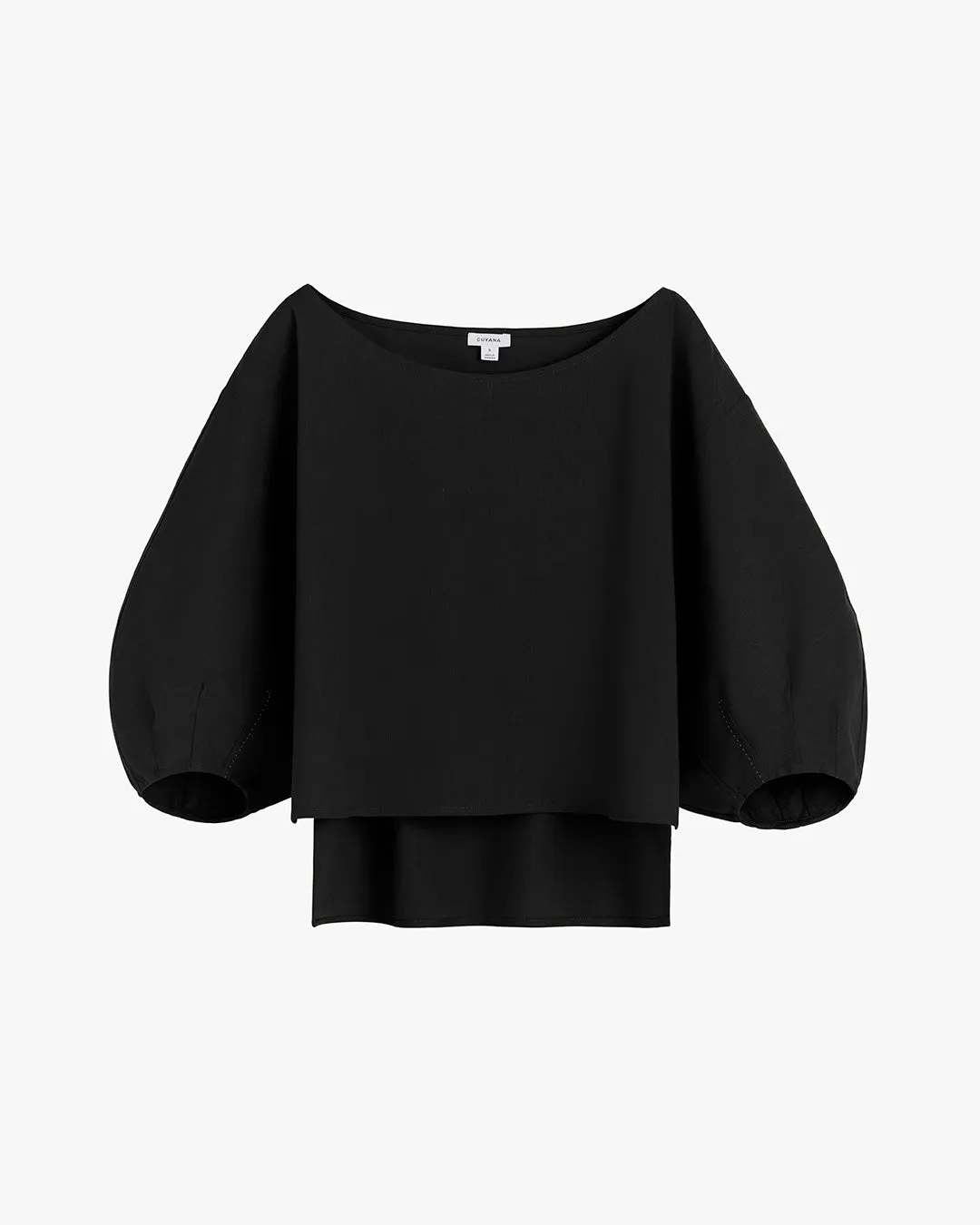 Linen Boatneck Top