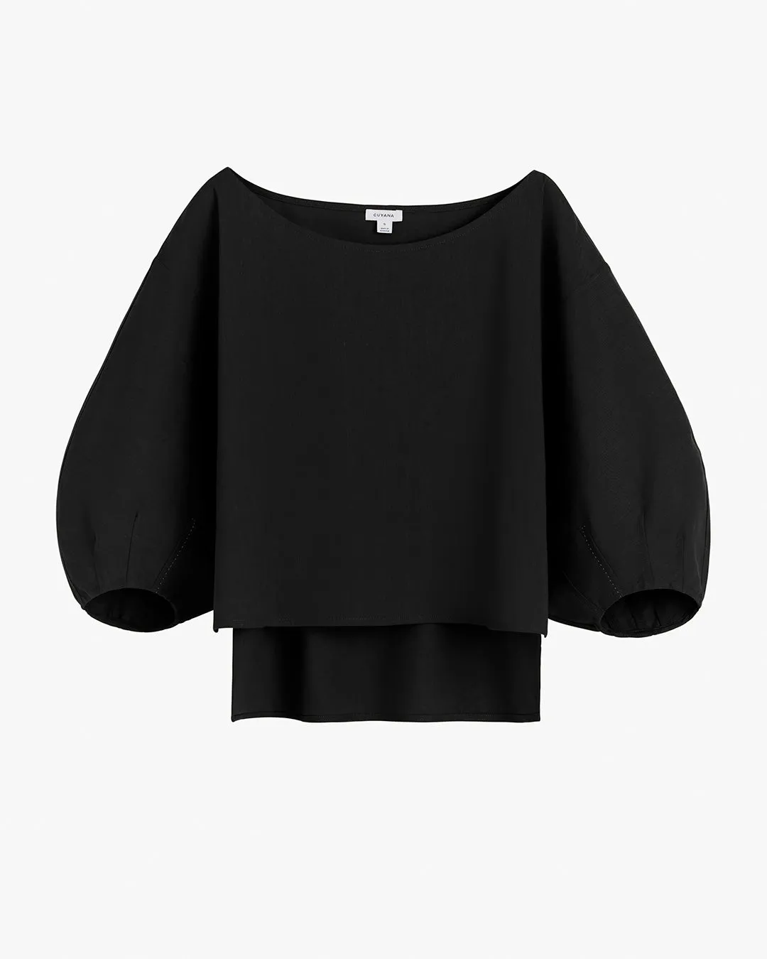 Linen Boatneck Top