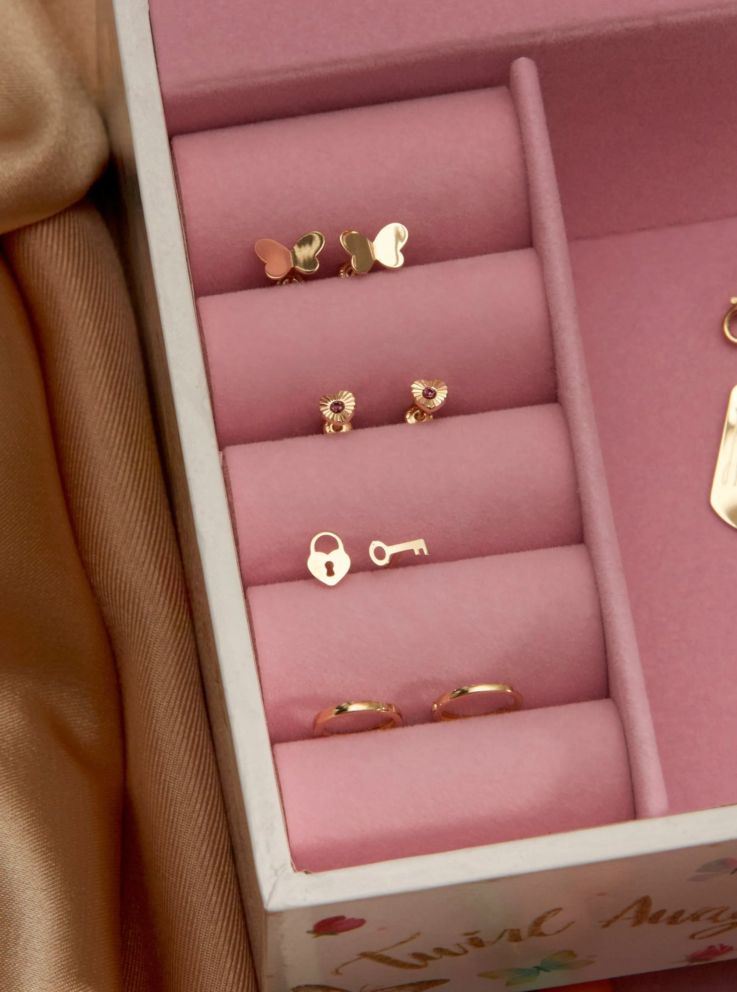 Lock   Key Earrings