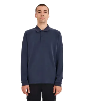 Long Sleeve Soft Touch Polo - Navy Long Sleeve Soft Touch Polo - Navy