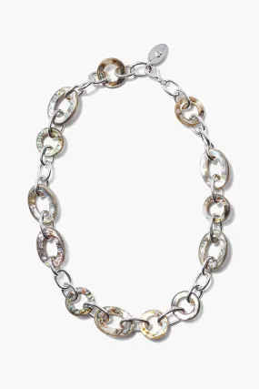 Mariner Chain Link Necklace Abalone Mariner Chain Link Necklace Abalone