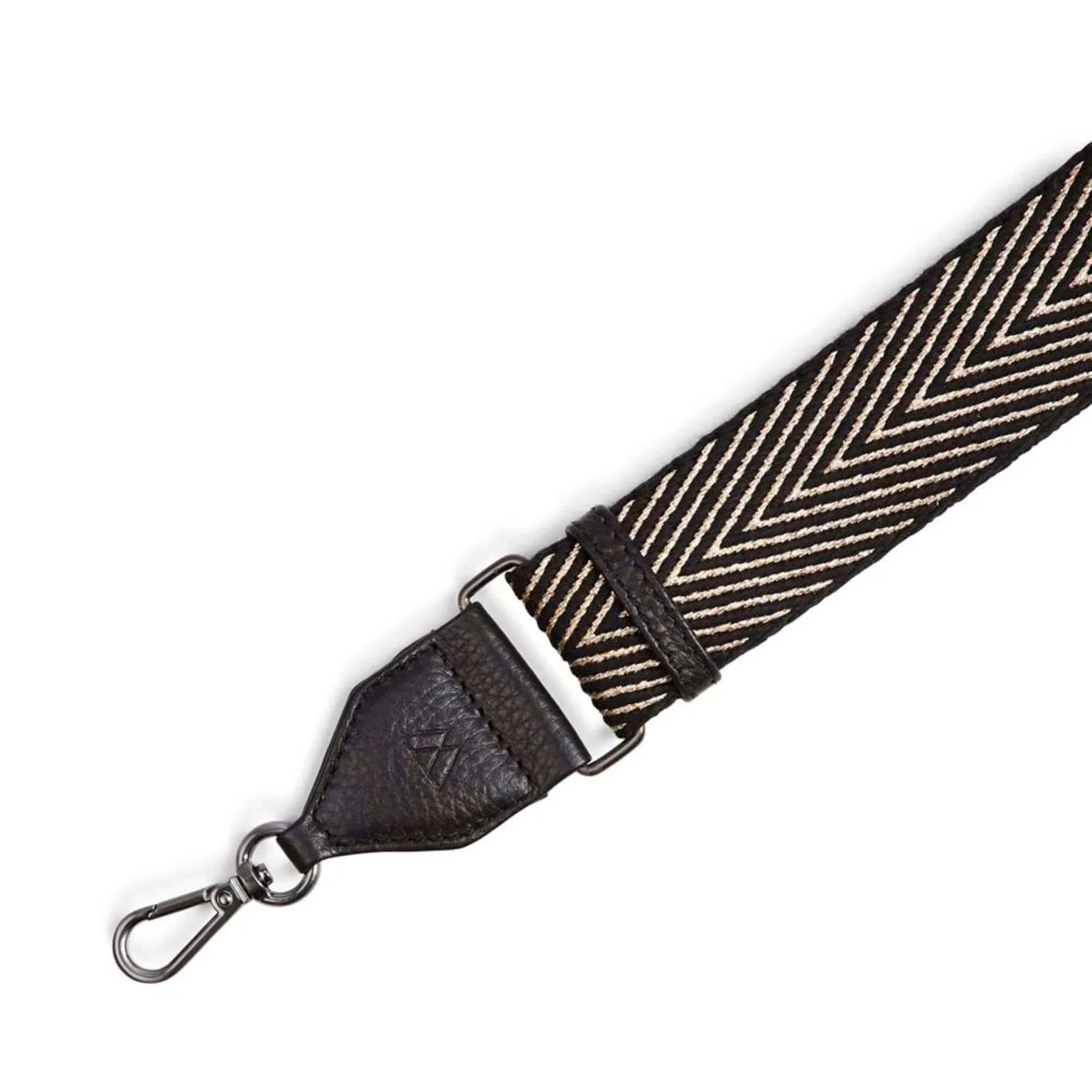 Markberg Black and Gold Maisey Guitar Strap