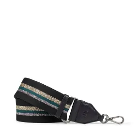 Markberg Black, Dark Green and Metallic Finlay Guitar Strap Markberg Black, Dark Green and Metallic Finlay Guitar Strap