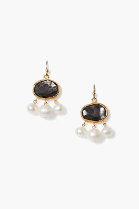 Marseille Drop Earrings Hypersthene Mix Marseille Drop Earrings Hypersthene Mix