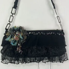 MaryFrances Black Beaded Butterfly Bag MaryFrances Black Beaded Butterfly Bag