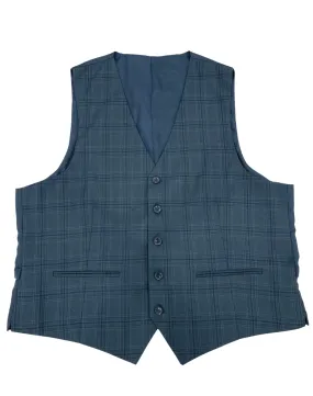 Mazari Plaid Performance Stretch Vest - Forrest Green Mazari Plaid Performance Stretch Vest - Forrest Green