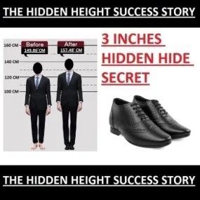Men's 3 Inch Elevator Formal Office Wear Brogue Oxford Shoes For Men Men's 3 Inch Elevator Formal Office Wear Brogue Oxford Shoes For Men