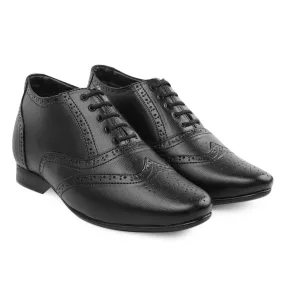 Men's 3 Inch Height Increasing Formal Faux Leather Brogue Oxford Shoes Men's 3 Inch Height Increasing Formal Faux Leather Brogue Oxford Shoes