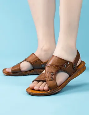 Men's Summer Leather Sandals Men's Summer Leather Sandals