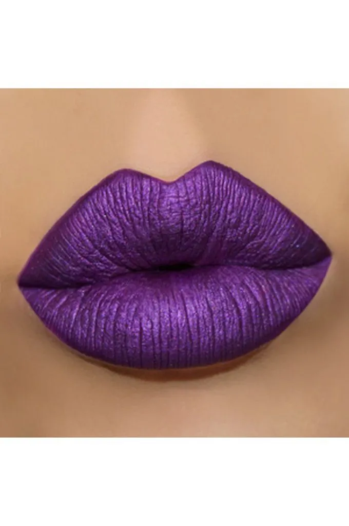 Metal Matte Liquid Lipstick - Grape Crush
