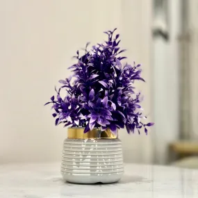 Miniature Tree planter for Home and Office Decor (Purple Color) Miniature Tree planter for Home and Office Decor (Purple Color)